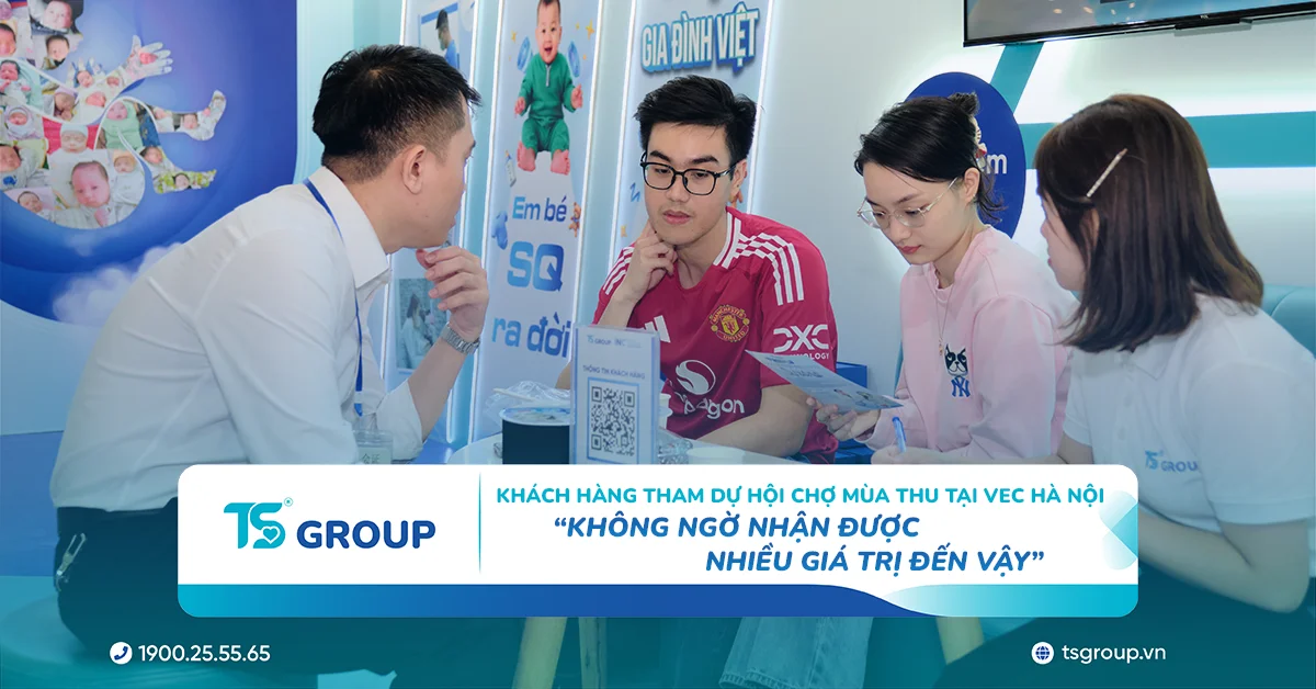Khách hàng tham dự Hội chợ Mùa Thu tại VEC Hà Nội “Không ngờ nhận được nhiều giá trị đến vậy”