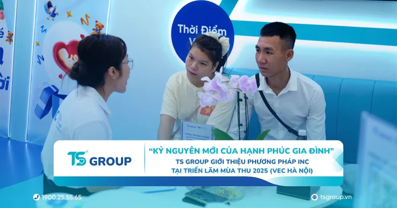 “Kỷ nguyên mới của hạnh phúc gia đình” – TS Group giới thiệu phương pháp INC tại Triển lãm mùa thu 2025 (VEC Hà Nội)