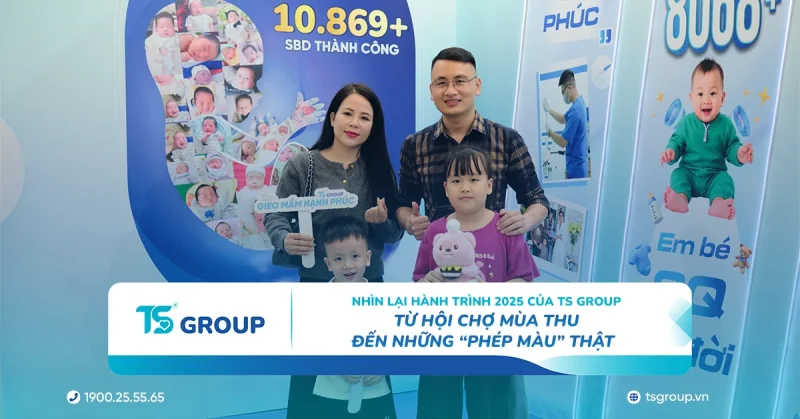 Nhìn lại hành trình 2025 của TS Group Từ Hội chợ Mùa Thu đến những “phép màu” thật