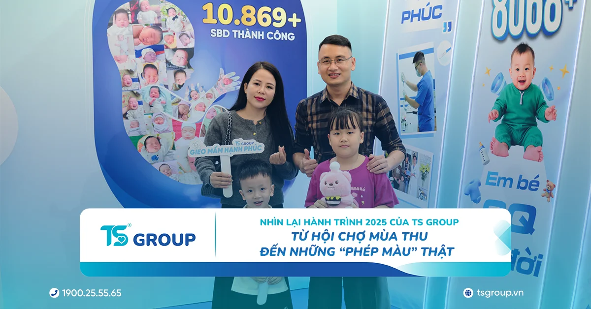 Nhìn lại hành trình 2025 của TS Group Từ Hội chợ Mùa Thu đến những “phép màu” thật