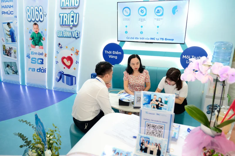Những khoảnh khắc đẹp nhất tại gian hàng TS Group tại Trung tâm Triển lãm Việt Nam, Hà Nội