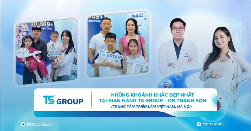 Những khoảnh khắc đẹp nhất tại gian hàng TS Group tại Trung tâm Triển lãm Việt Nam, Hà Nội