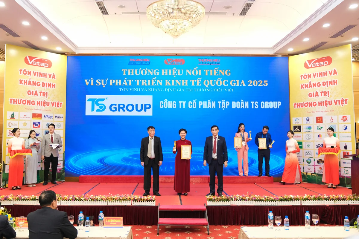 TS Group và hành trình kiến tạo giá trị: Tự hào đón nhận “cú đúp” giải thưởng quốc gia