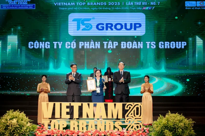 TS Group - Top 10 Thương hiệu Hàng đầu Việt Nam 2025