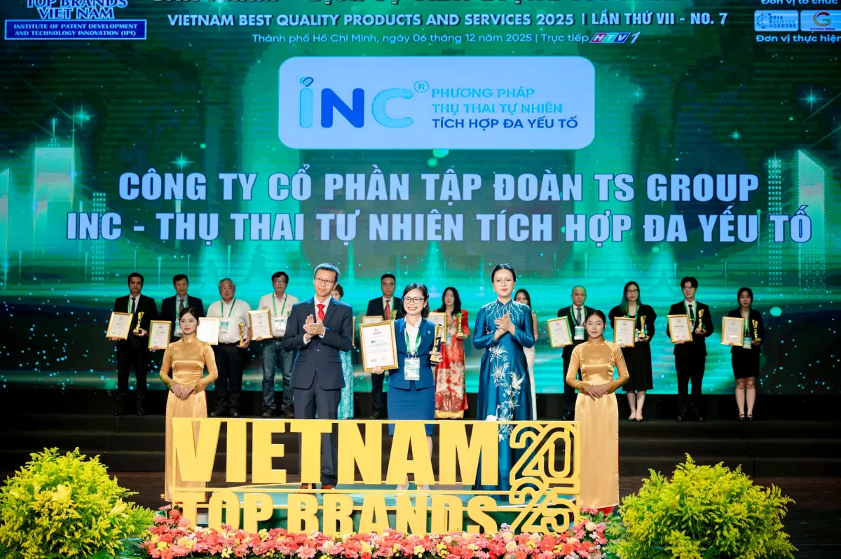 TS Group - Top 10 Thương hiệu Hàng đầu Việt Nam 2025