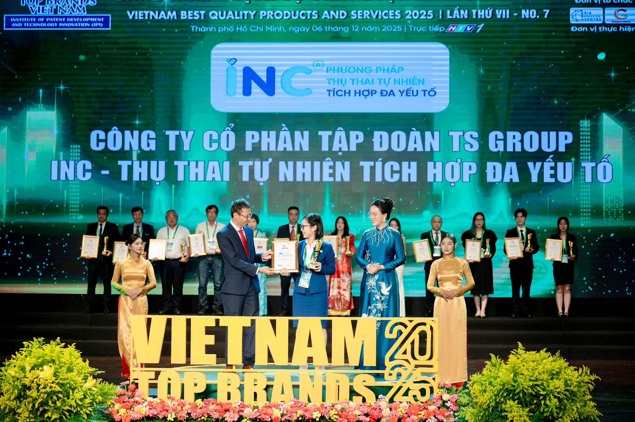 TS Group - Top 10 Thương hiệu Hàng đầu Việt Nam 2025