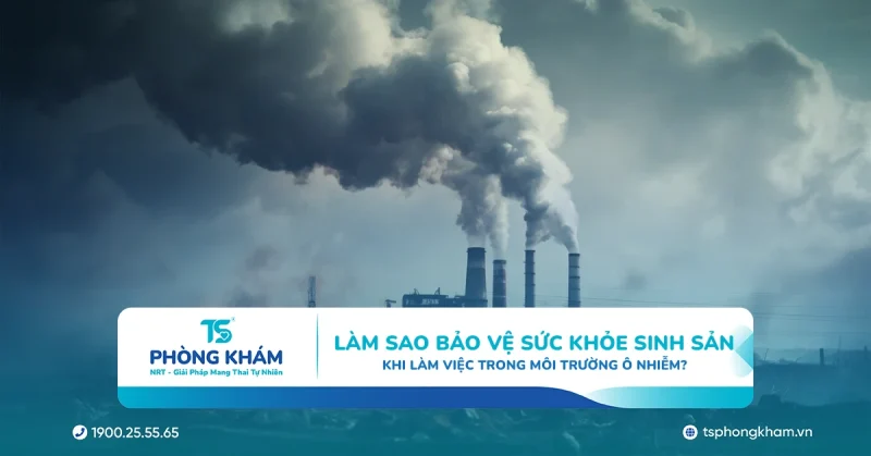 Làm sao bảo vệ sức khỏe sinh sản khi làm việc trong môi trường ô nhiễm