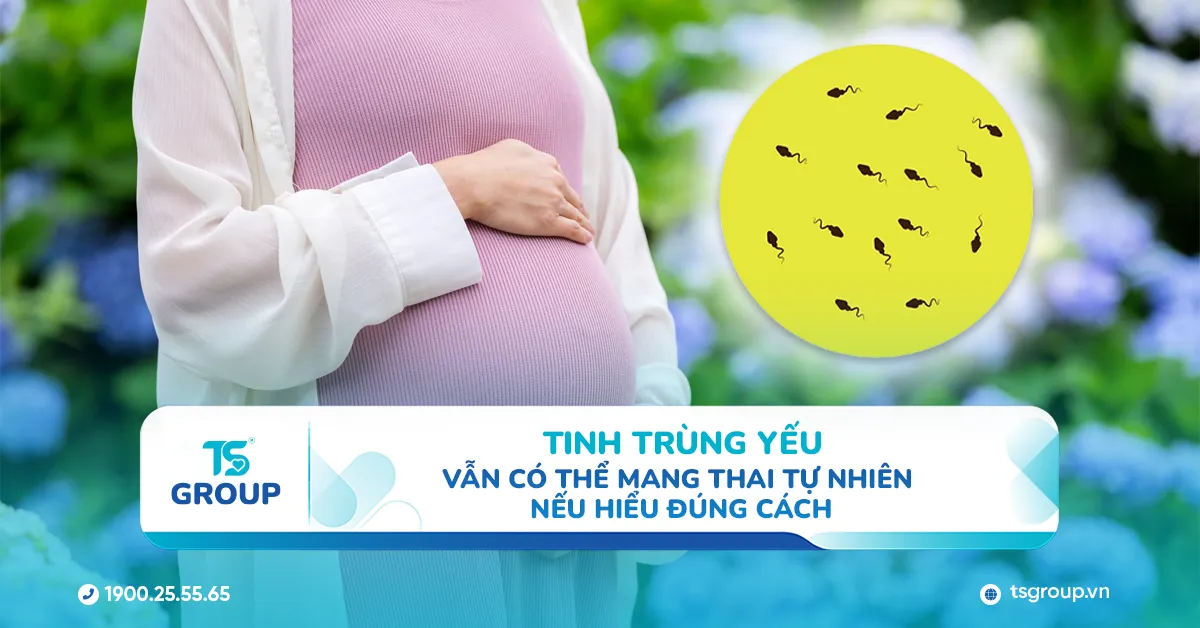 Tinh trùng yếu – Vẫn có thể mang thai tự nhiên nếu hiểu đúng cách