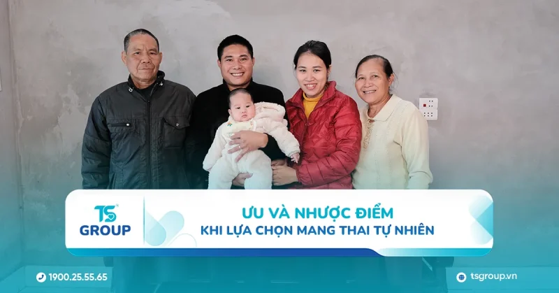 Ưu và nhược điểm khi lựa chọn mang thai tự nhiên