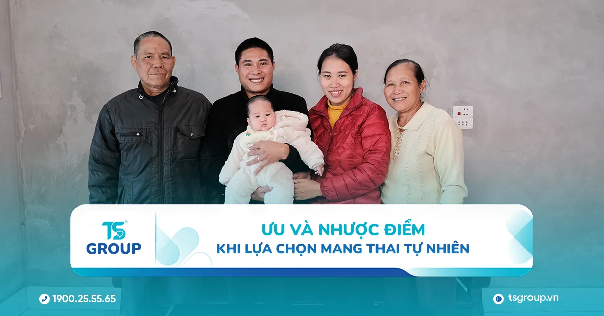 Ưu và nhược điểm khi lựa chọn mang thai tự nhiên