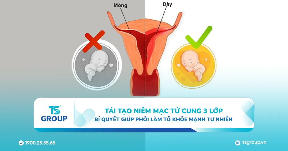 Niêm mạc tử cung 3 lớp là gì? Vì sao nhiều người quan tâm khi chuẩn bị mang thai?