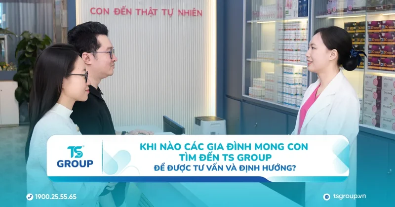 Khi nào các gia đình mong con nên tìm đến TS Group để được tư vấn và định hướng?