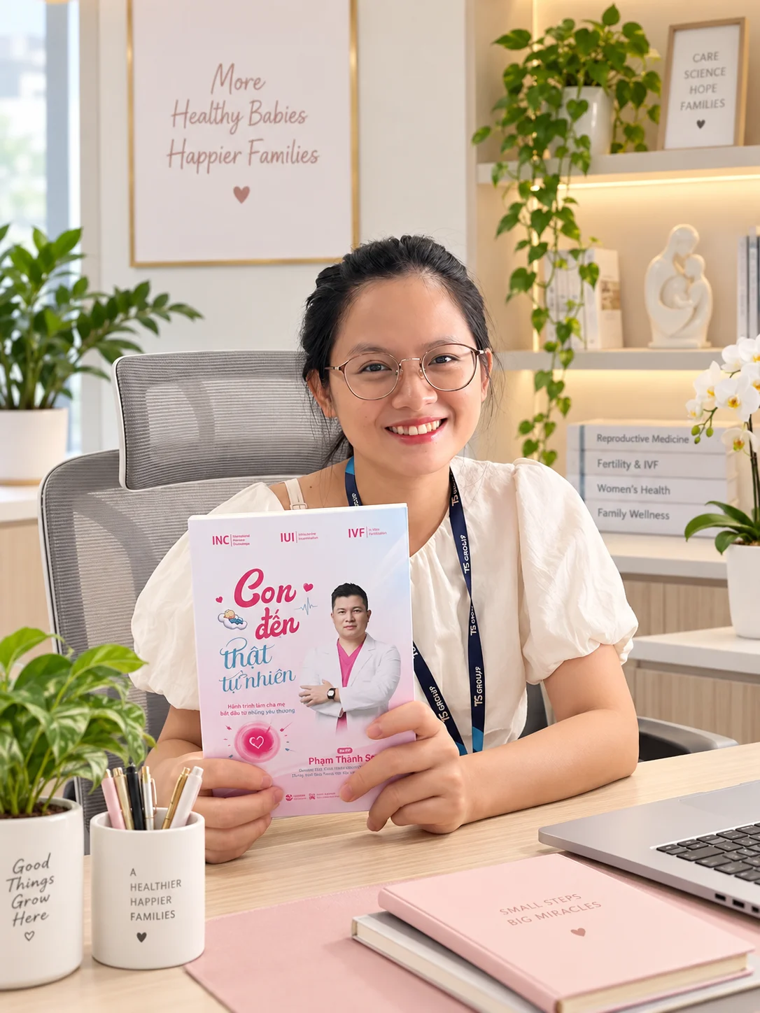 Cuốn sách “Con đến thật tự nhiên”